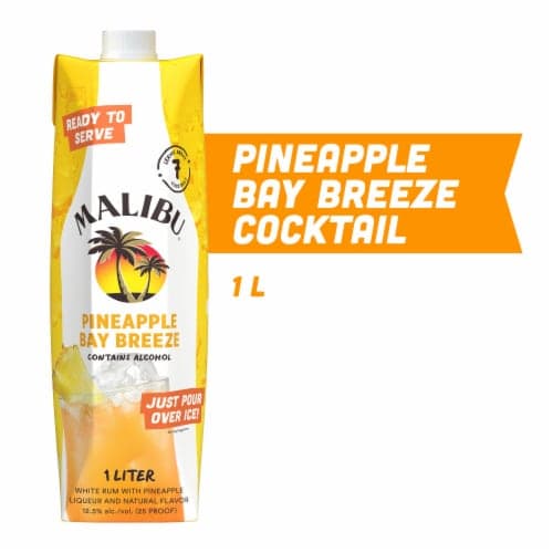 Malibu Ready To Serve Pineapple Bay Breeze
