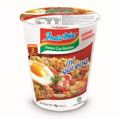 Indomie Mi Goreng Fried Noodles Instant Cup Noodles