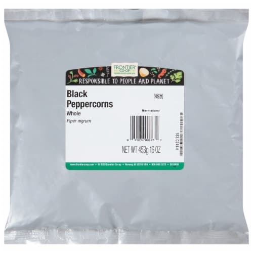 Frontier Whole Black Peppercorns