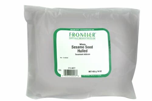Frontier Natural Products Whole Sesame Seed Hulled
