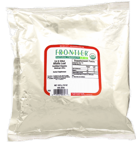 Frontier Organic Cut & Sifted Alfalfa Leaf