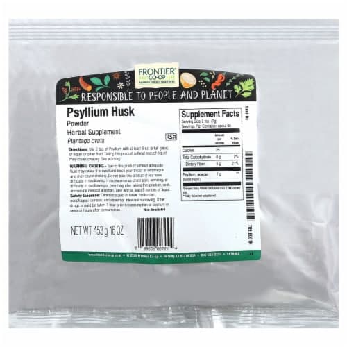 Frontier Psyllium Husk Herbal Supplement Powder