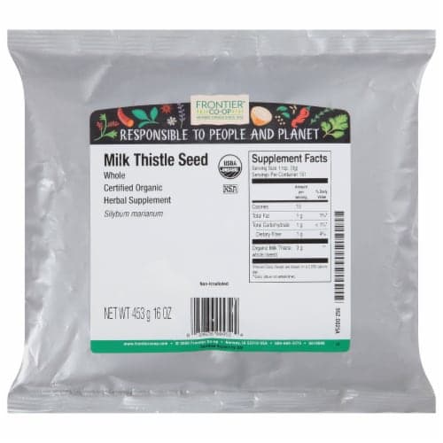 Frontier Organic Whole Milk Thistle Seed