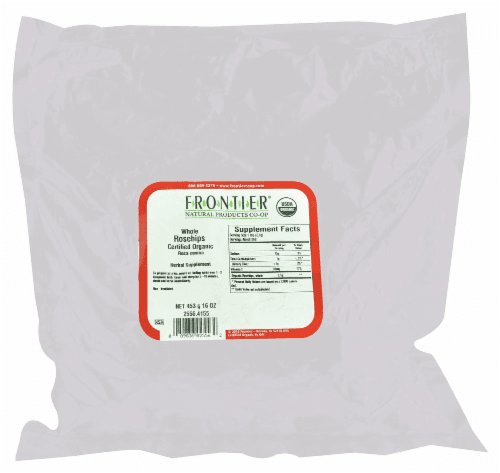 Frontier Organic Whole Rosehips