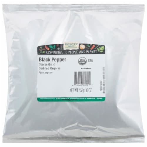 Frontier Organic Coarse Ground Black Pepper