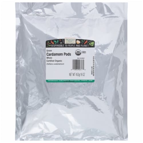 Frontier Organic Whole Green Cardamom