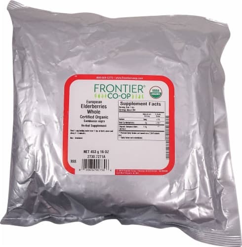 Frontier Organic Whole Elderberries