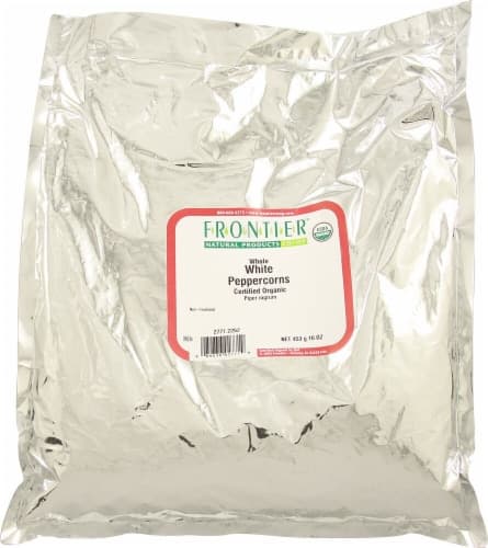 Frontier Organic White Peppercorns