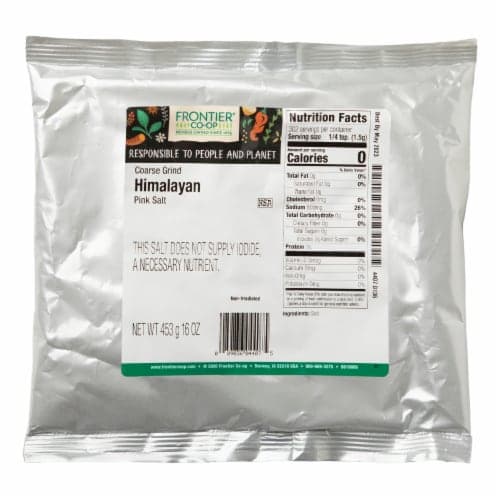 Frontier Herb Salt Himalayan Pink Coarse Grind