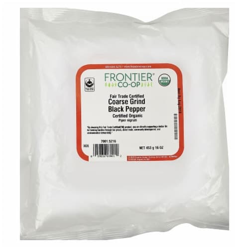 Frontier  Co-Op Black Pepper Coarse Grind