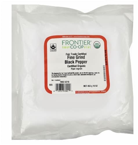 Frontier  Co-Op Black Pepper Fine Grind