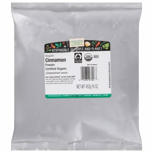 Frontier Organic Powdered Ceylon Cinnamon