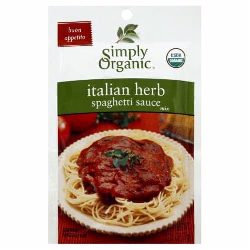 Simply Organic Italian Herb Spaghetti Sauce Mix