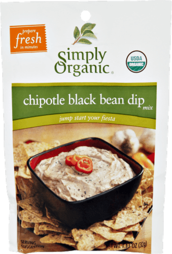 Simply Organic Chipotle Black Bean Dip Mix