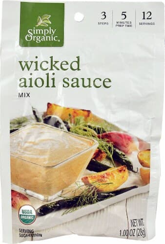 Simply Organic Wicked Aioli Mix