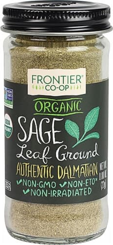 Frontier  Co-Op Organic Sage Leaf Ground
