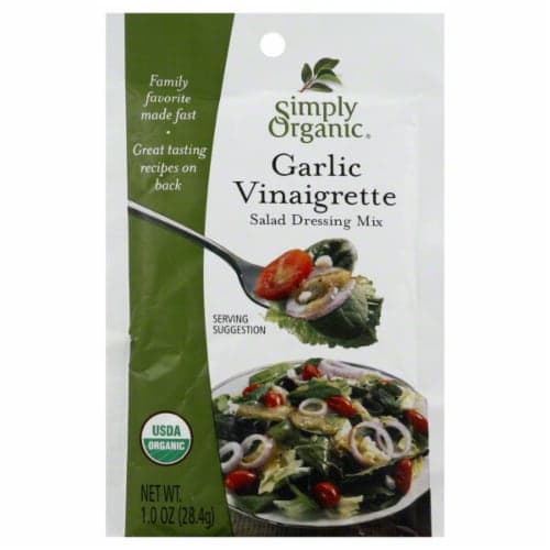 Simply Organic Garlic Vinaigrette Mix