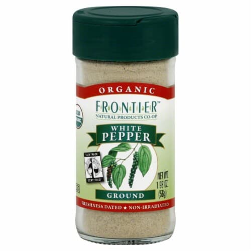 Frontier Organic Ground White Pepper