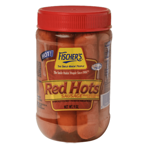 Fischer'S Red Hots Sausage