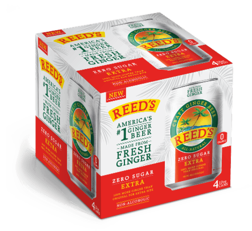 Reed'S Zero Extra Ginger Beer
