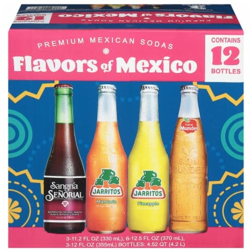 Jarritos Flavors Of Mexico Variety Pack 12