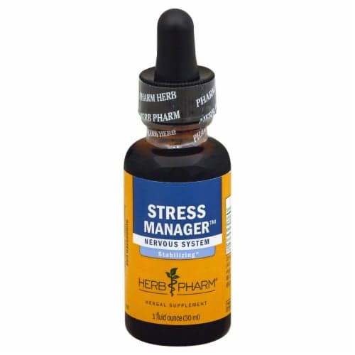 Herb Pharm Stress Manager Stabilizing Herbal Supplement