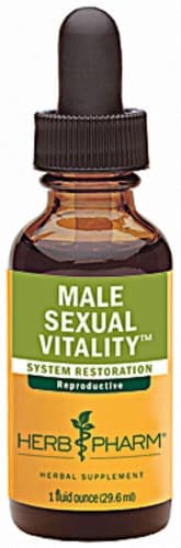 Herb Pharm Male Sexual Vitality System Restoration Herbal Supplement