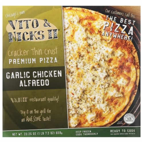 Vito & Nicks Ii Garlic Chicken Alfredo Premium Pizza