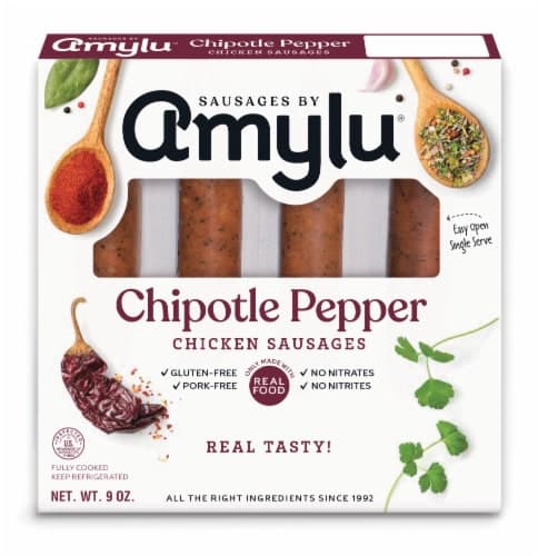 Sausages By Amylu Chipotle Pepper Chicken Sausage