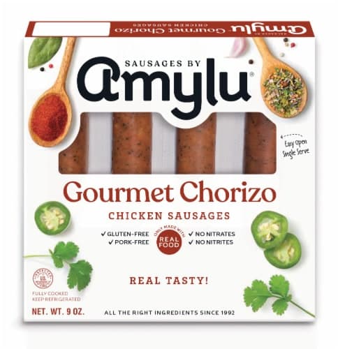 Amylu Smoked Chicken Chorizo
