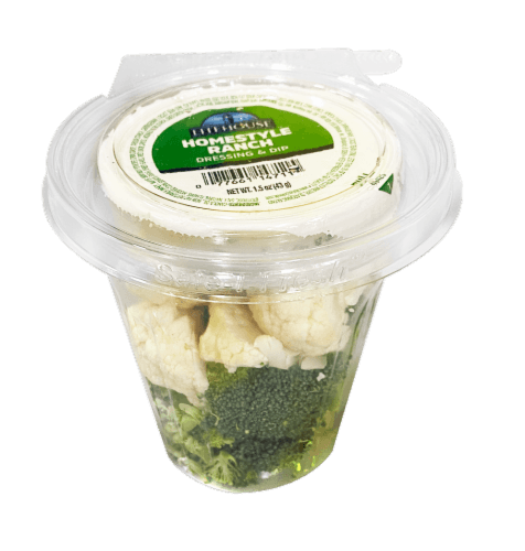 Roundy'S Broccoli And Cauliflower Mix With Ranch Dressing
