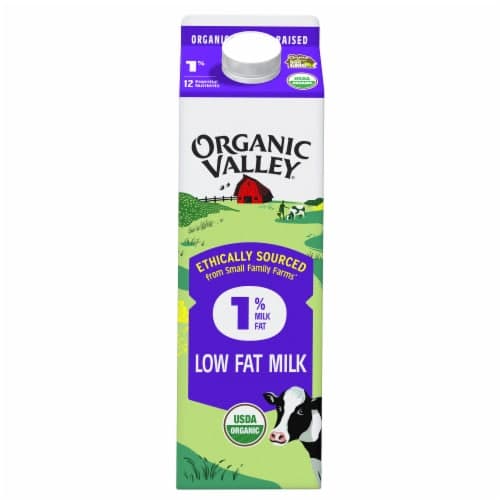 Organic Valley Ultra Pasteurized 1% Lowfat Milk