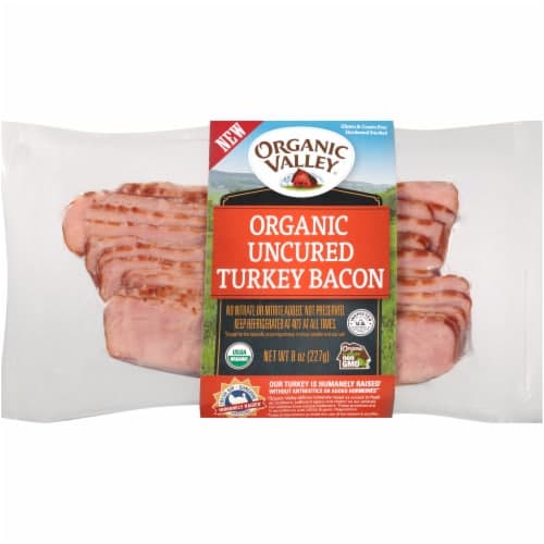 Organic Prairie Uncured Hardwood Smoked Turkey Bacon