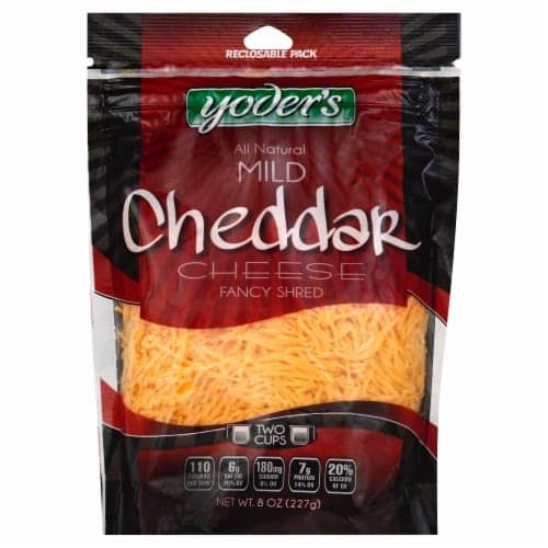 Yoders Cheese, Fancy Shred, Mild Cheddar