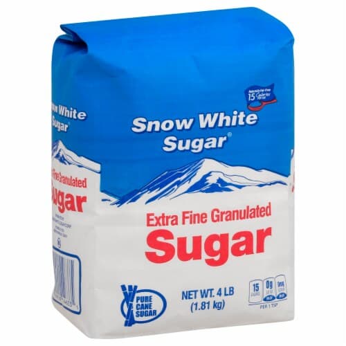 Snow White Sugar Extra Fine Granulated