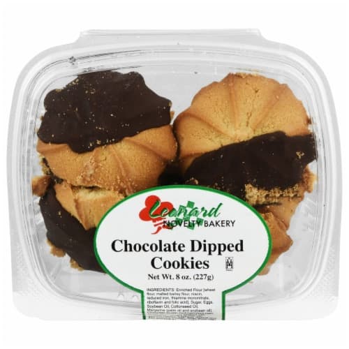 Leonard'S Chocolate Dipped Cookies