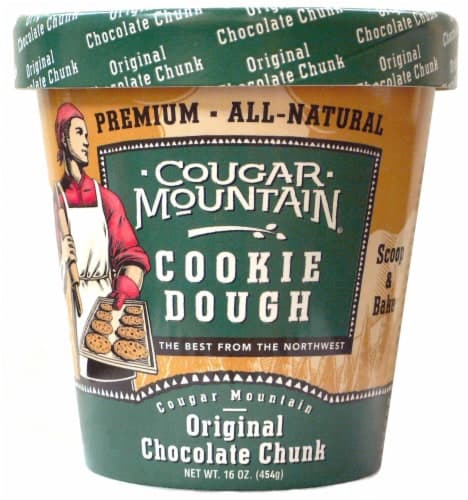 Cougar Mountain Original Chocolate Chunk Premium Cookie Dough