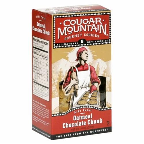 Cougar Mountain Oatmeal Chocolate Chip Cookies