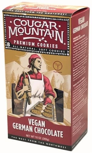 Cougar Mountain German Chocolate Cookie-Vegan