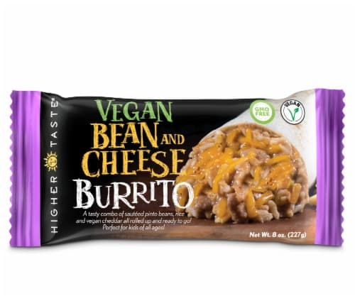 The Higher Taste Vegan Bean & Cheese Burrito