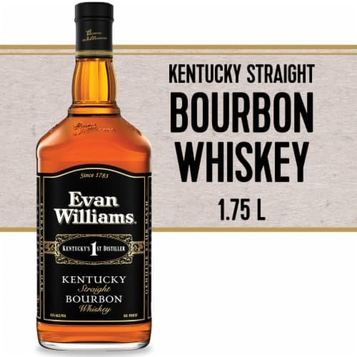 Evan Williams Black Label American Hero Edition Kentucky Straight Bourbon Whiskey