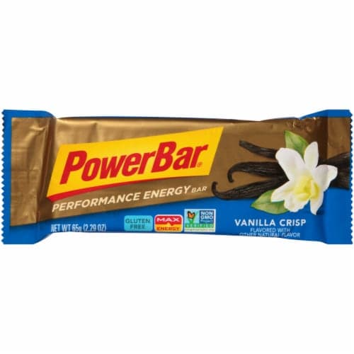 Powerbar Vanilla Crisp Performance Energy Bar. Wrapper
