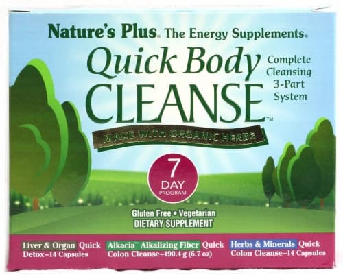Nature'S Plus Organic Quick Body Cleanse 7 Day Program