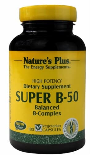 Nature'S Plus Super B-50 Balanced B-Complex Dietary Supplement