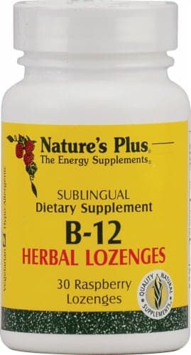Nature'S Plus B-12 Raspberry Herbal Lozenges