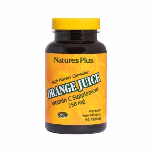 Natures Plus Orange Juice Vitamin C Supplement