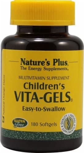 Nature'S Plus Children'S Vita-Gels Natural Orange Softgels