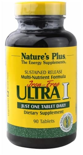 Natures Plus  Iron-Free Ultra I Multi-Nutrient Formula