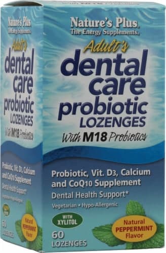 Nature'S Plus  Adult'S Dental Care Probiotic Lozenges   Peppermint