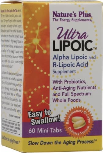 Nature'S Plus  Ultra Lipoic Alpha Lipoic And R-Lipoic Acid